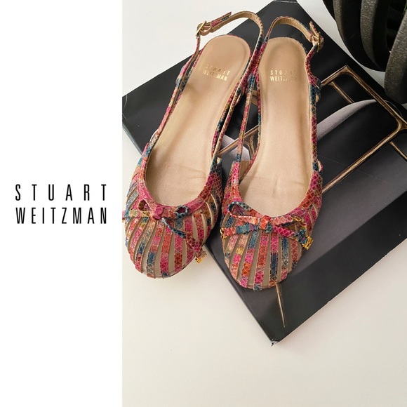 Stuart Weitzman Chanel Style Sling Backs - Picture 5 of 10